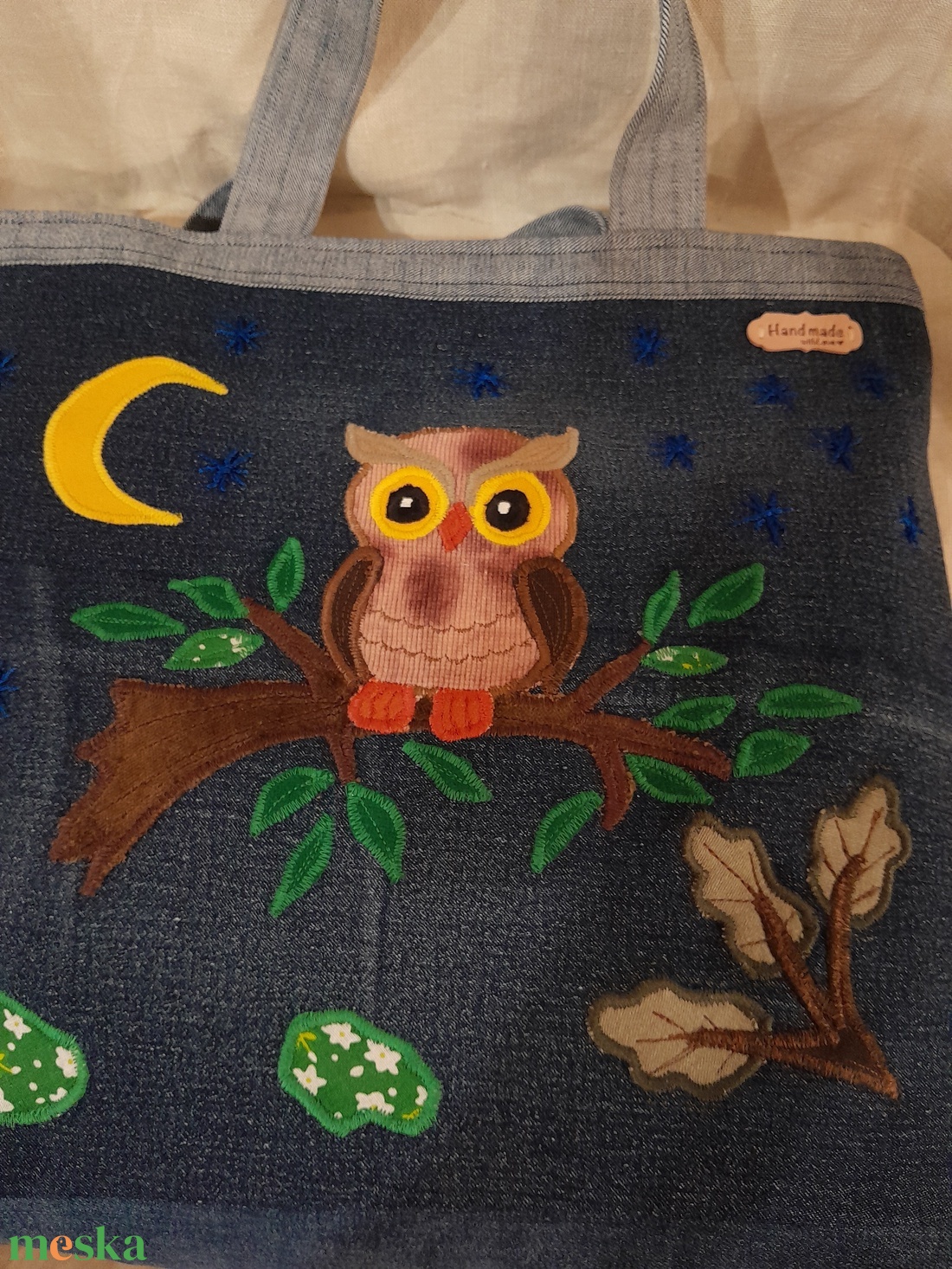 Bagoly kedvelőknek - táska & tok - kézitáska & válltáska - belső rendező - Meska.hu