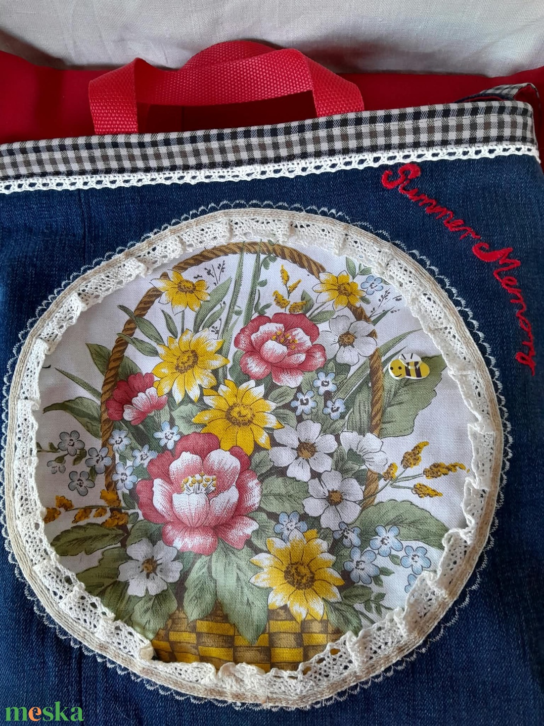 Nyári emlék táska - táska & tok - kézitáska & válltáska - kézitáska - Meska.hu