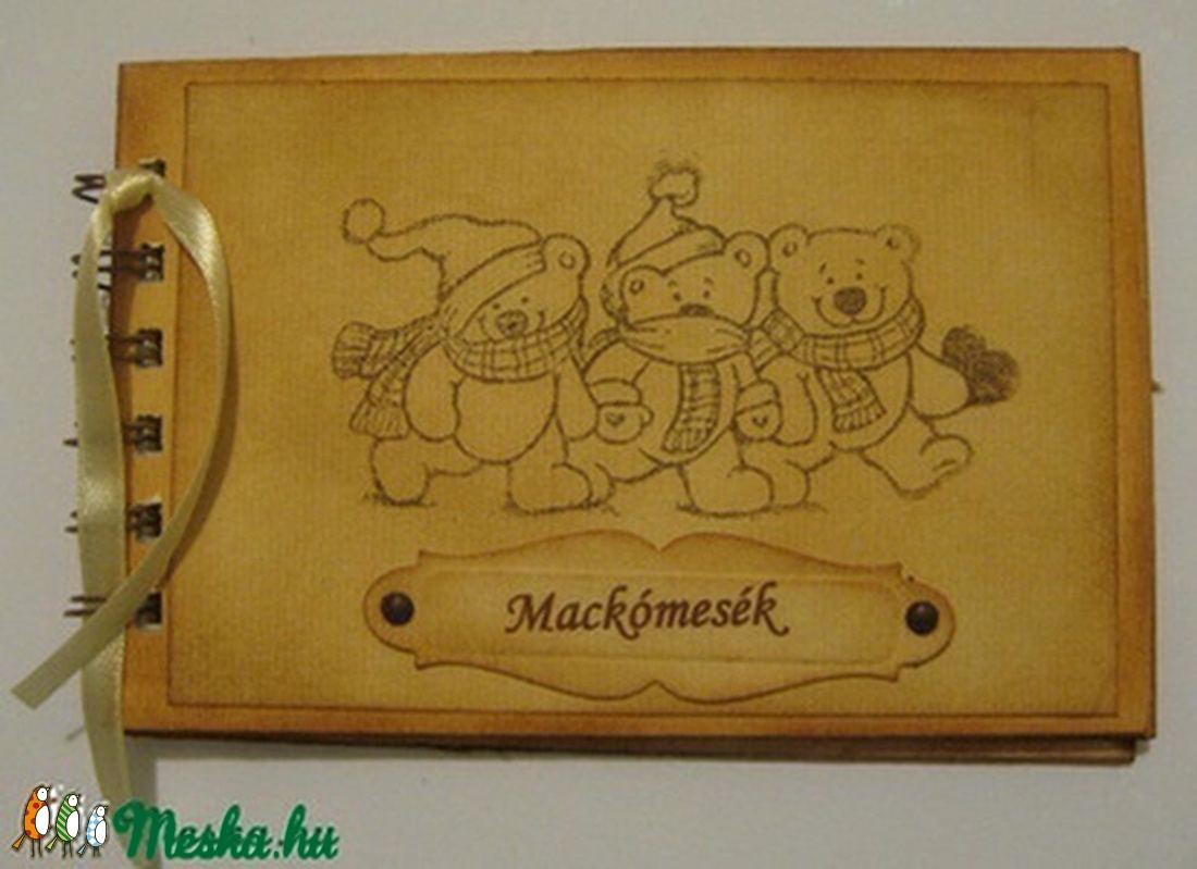 Ajándék a mackód mellé: Mackómesék - mesék, versek -  mackóbarátoknak, mackógyűjtőknek - karácsony - Meska.hu