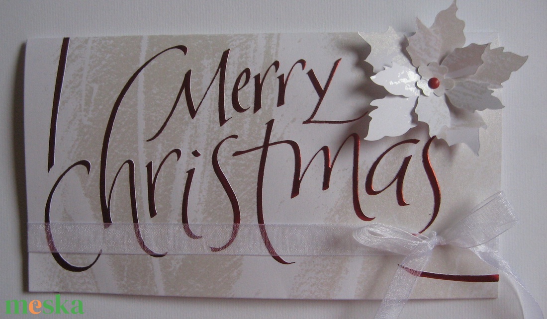 Karácsonyi  - Merry christmas - album - téli rendezvények vendégkönyve - emlékalbum  - karácsony - karácsonyi ajándékozás - karácsonyi képeslap, üdvözlőlap, ajándékkísérő - Meska.hu
