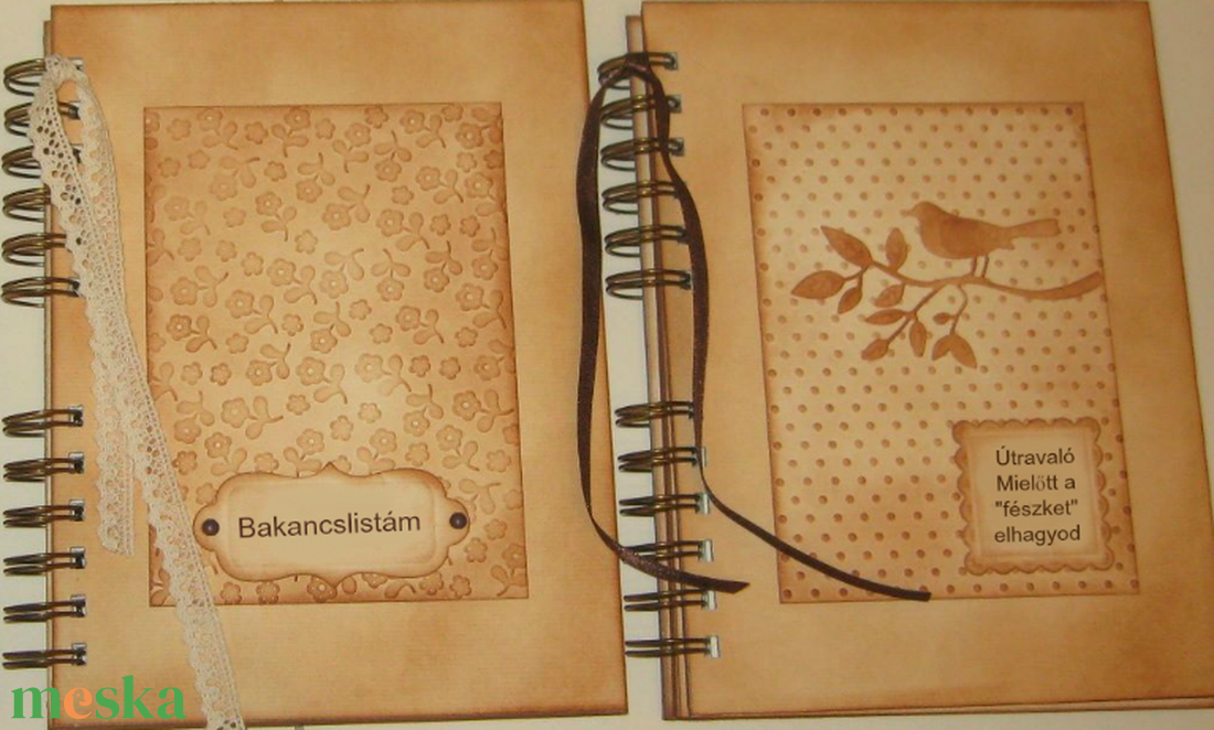 Erdei esküvő - vendégkönyv - Útravaló gondolatok - Emlékmegőrző album - ballagás - diplomaátadás - jókívánságkönyv-emlék - otthon & lakás - papír írószer - album & fotóalbum - Meska.hu