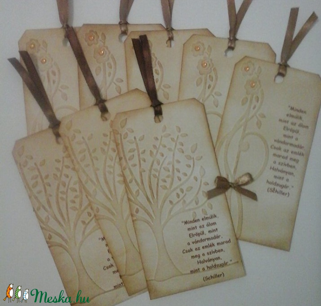 Ballagási ajándék  - csoportajándék - könyvjelző (emléklap) diákoknak, pedagógusoknak  -  - Meska.hu