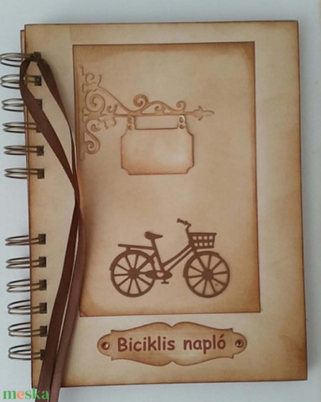  Biciklis album - kerékpárverseny - kerékpártúra - családi kirándulás - születésnap - emlékmegőrző - otthon & lakás - papír írószer - album & fotóalbum - Meska.hu