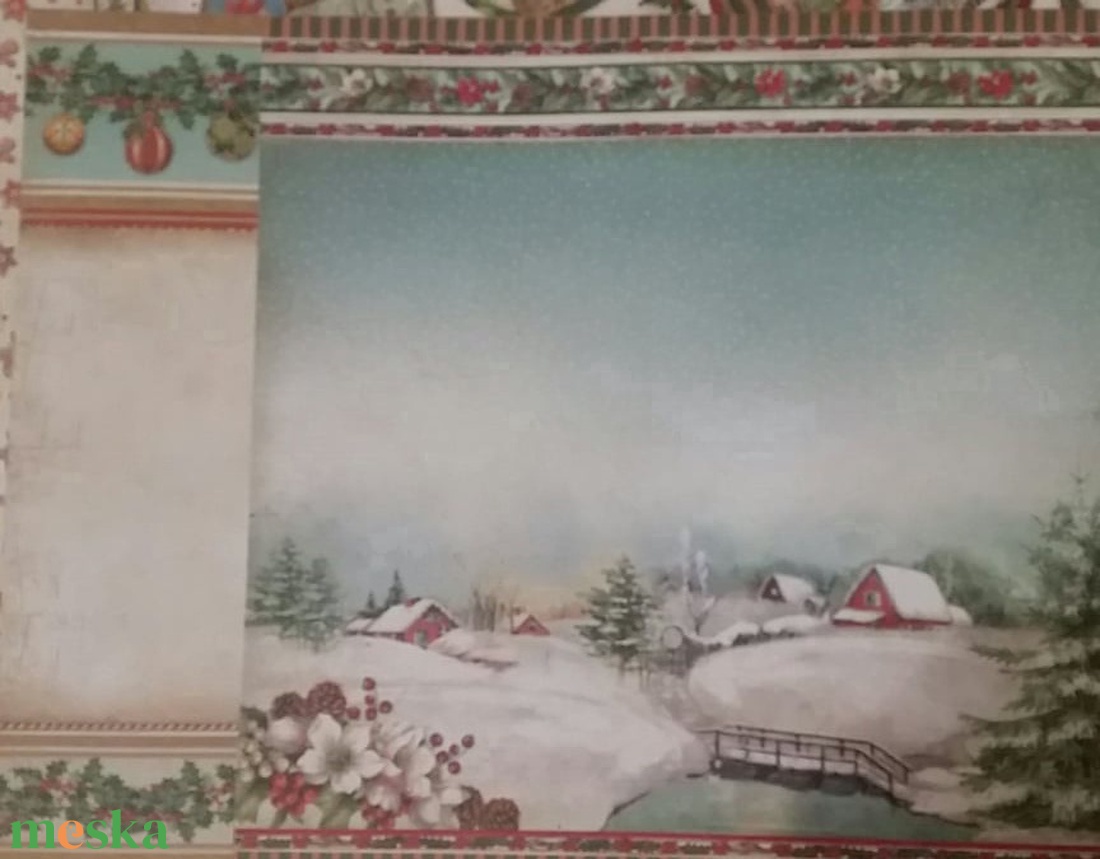 Karácsonyi album - emlék a jövőnek - egyedi termék - karácsony - karácsonyi ajándékozás - karácsonyi képeslap, üdvözlőlap, ajándékkísérő - Meska.hu
