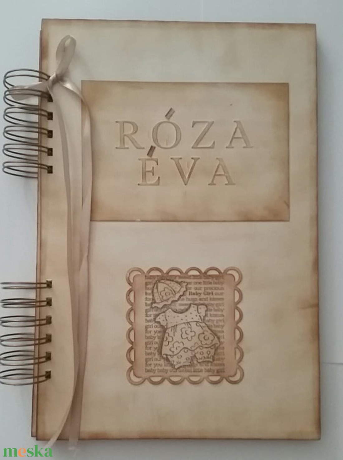 Emlék a jövőnek - Babaalbum - babaszületés - keresztelő - keresztszülők - egyedi termék-örök emlék - kislány született - otthon & életmód - papír, írószer - album & fotóalbum - Meska.hu Emlék a jövőnek - Babaalbum - babaszületés - keresztelő - keresztszülők - egyedi termék-örök emlék - kislány született - otthon & életmód - papír, írószer - album & fotóalbum - Meska.hu