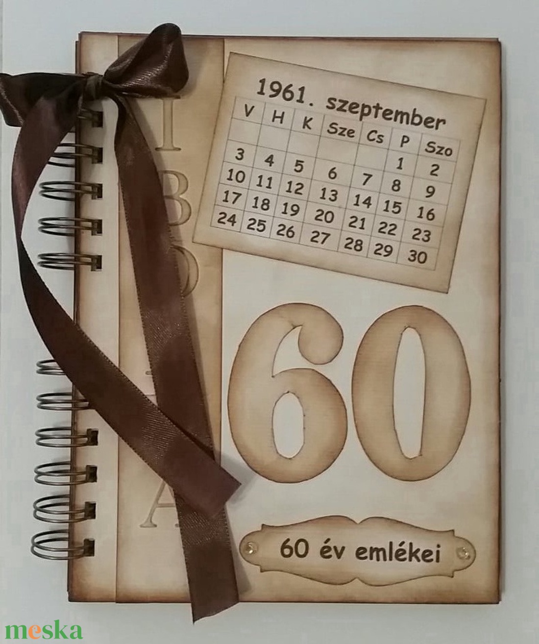 Ajándékozz emléket!Boldog születésnapot! - emlékmegőrző  album - születésnap - házassági évforduló - örök emlék - évszám - otthon & lakás - papír írószer - album & fotóalbum - Meska.hu