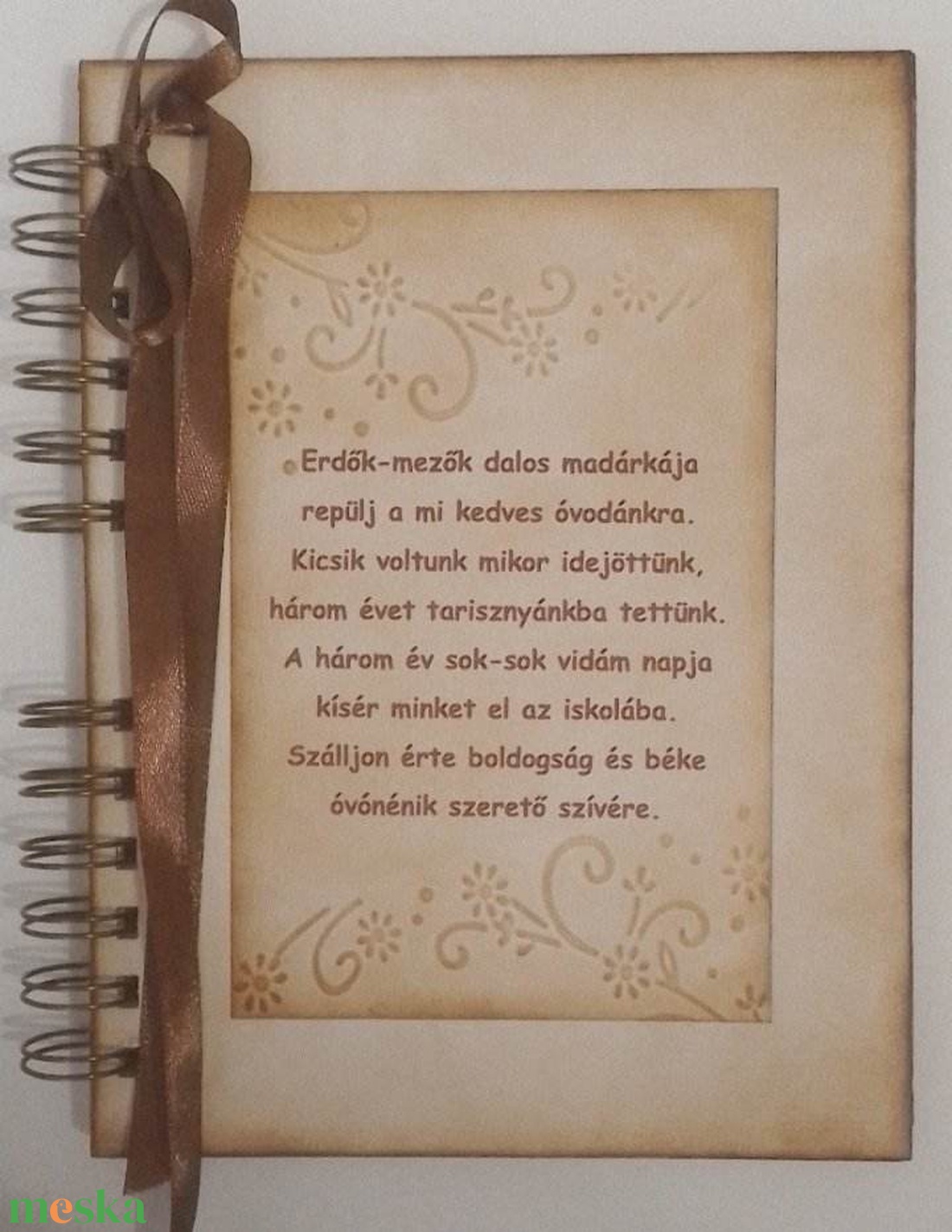 Jó volt itt óvodásnak lenni  - Óvodából iskolába - ballagási album - óvodás emlékeim -  óvónéni - búcsúajándék - egyedi - otthon & életmód - papír, írószer - album & fotóalbum - Meska.hu