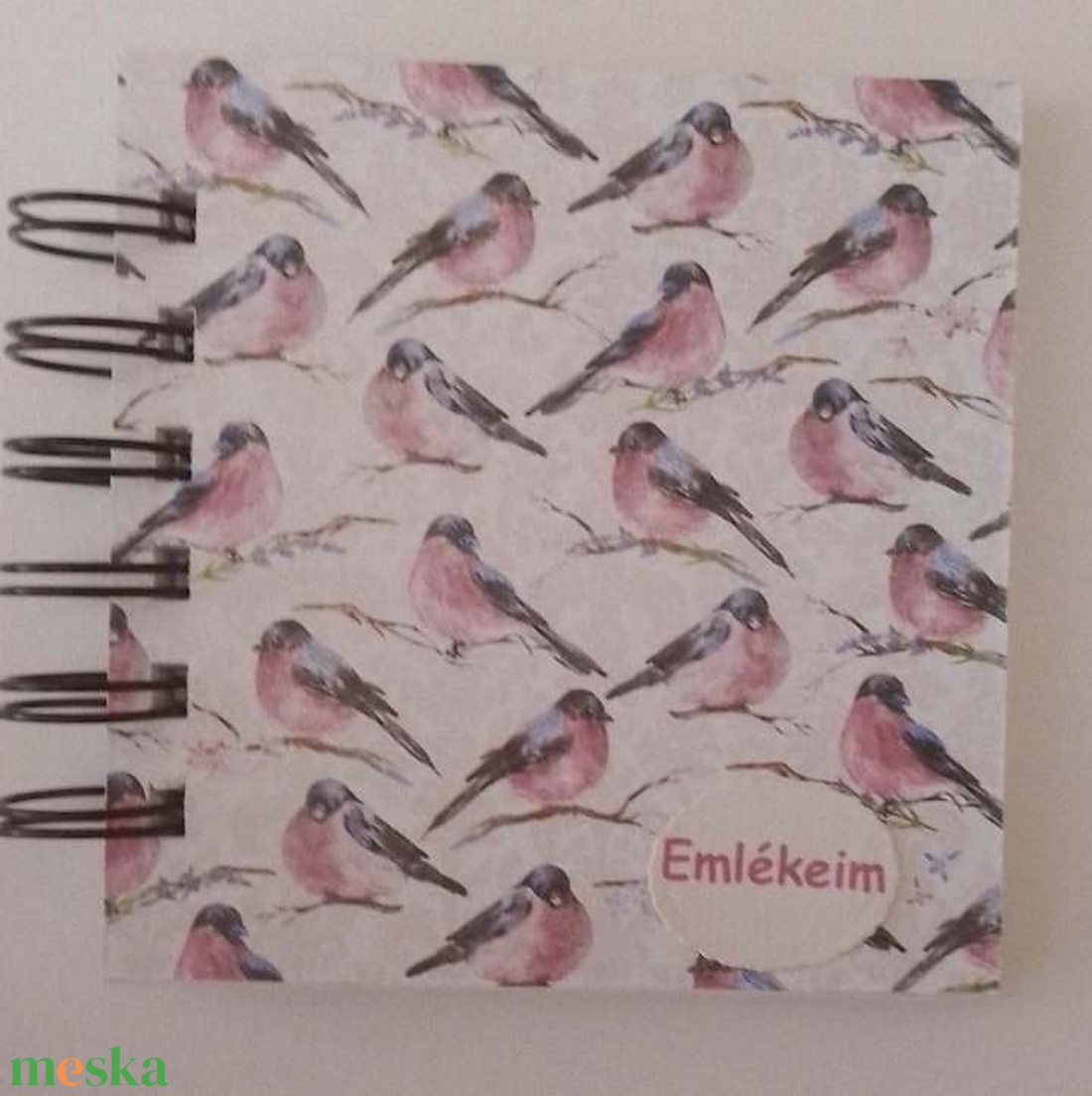 Természetjárás - emlékalbum - csoport- rendezvényajándék - találkozó résztvevőinek -   örök emlék - kézírás - madarak - otthon & életmód - papír, írószer - album & fotóalbum - Meska.hu