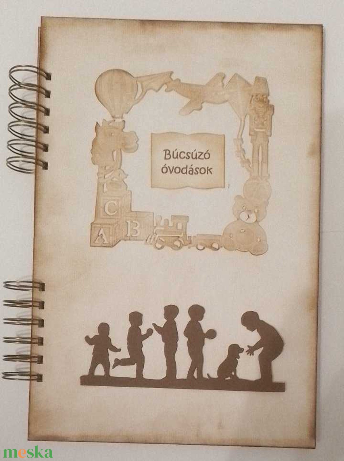  Köszönjük az együtt töltött éveket! - búcsúzó óvodások - óvodai ballagásra - emlékmegőrző album - örök emlék  - otthon & életmód - papír, írószer - album & fotóalbum - Meska.hu