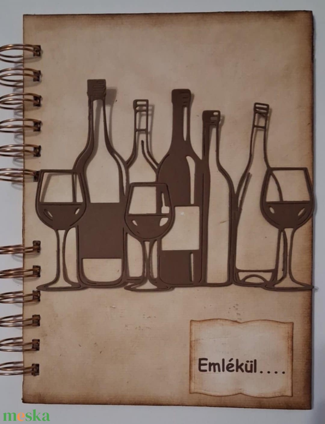 Új mintával készült album - emlékek - élmények - emlékmegőrzés - jegyzetek - tervek 4 - otthon & életmód - papír, írószer - album & fotóalbum - Meska.hu