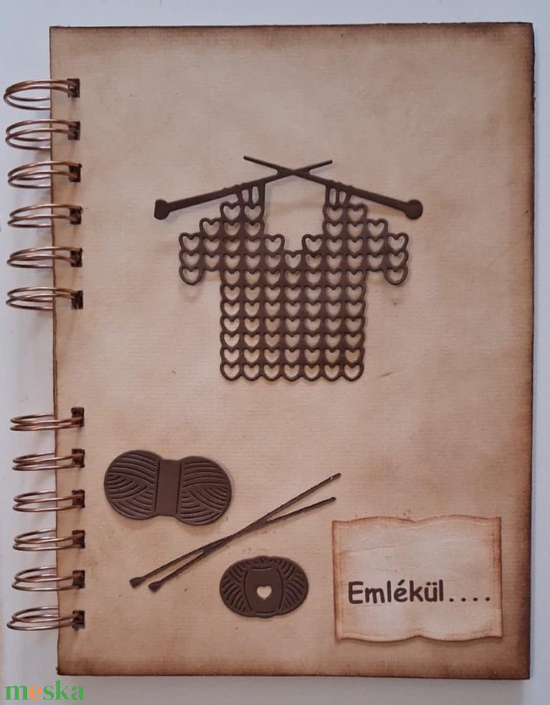 Új mintával készült album - emlékek - élmények - emlékmegőrzés - jegyzetek - tervek 7 - otthon & életmód - papír, írószer - album & fotóalbum - Meska.hu