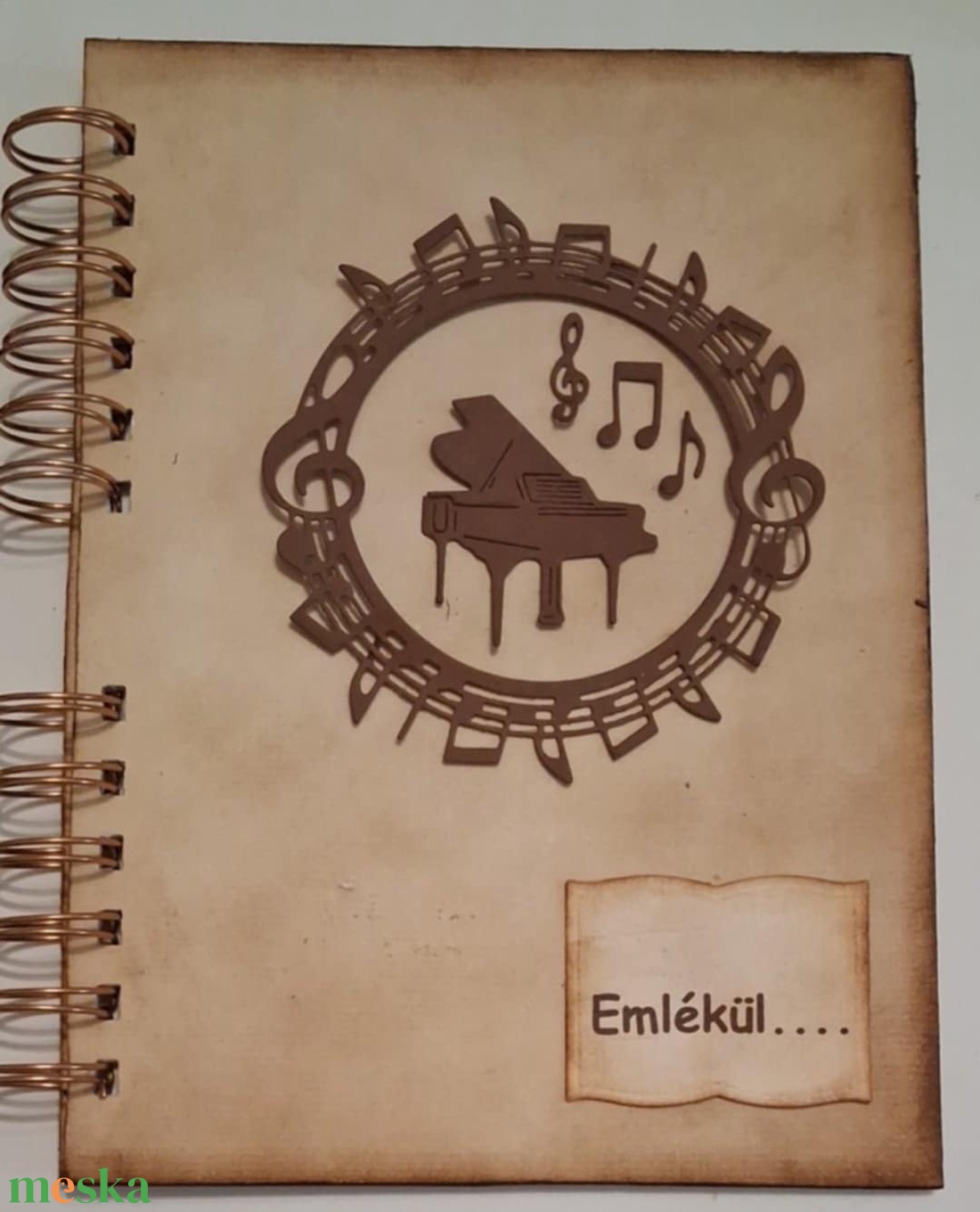Új mintával készült album - emlékek - élmények - emlékmegőrzés - jegyzetek - tervek 27 - otthon & életmód - papír, írószer - album & fotóalbum - Meska.hu