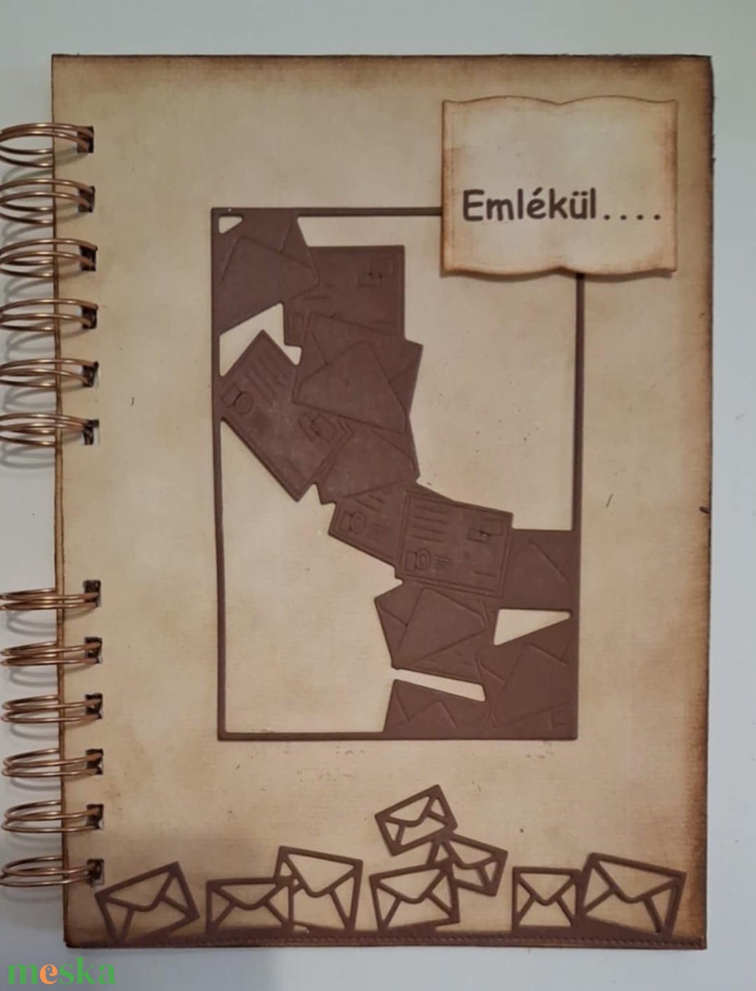 Új mintával készült album - emlékek - élmények - emlékmegőrzés - jegyzetek - tervek 33 - otthon & életmód - papír, írószer - album & fotóalbum - Meska.hu