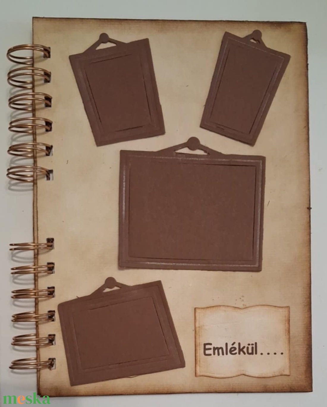 Új mintával készült album - emlékek - élmények - emlékmegőrzés - jegyzetek - tervek 38 - otthon & életmód - papír, írószer - album & fotóalbum - Meska.hu