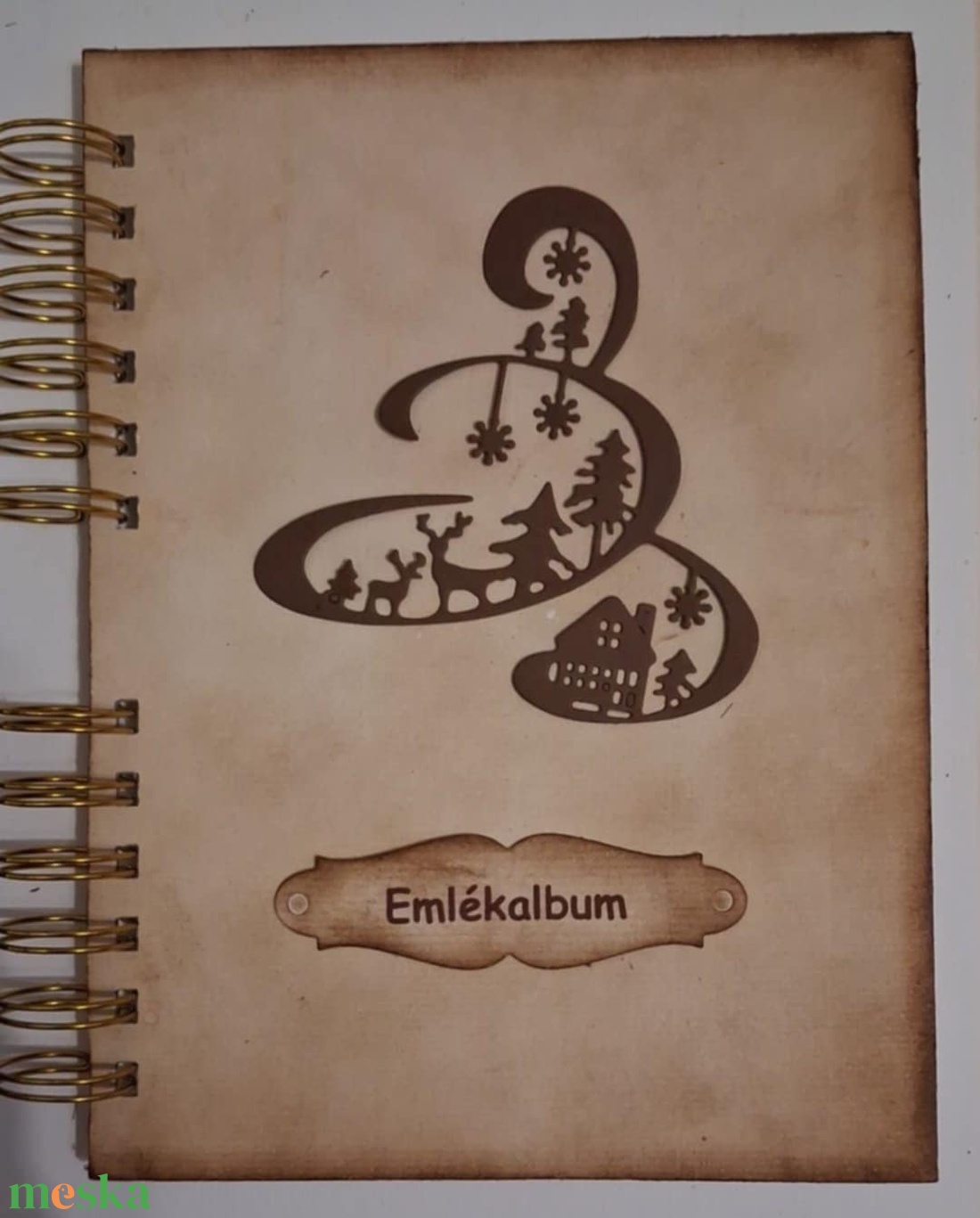 Karácsonyi album - idézetek -  emlékírás - múlt emléke - emlék a jövőnek - egyedi termék  - családi ajándékötlet9 - karácsony - karácsonyi ajándékozás - karácsonyi képeslap, üdvözlőlap, ajándékkísérő - Meska.hu