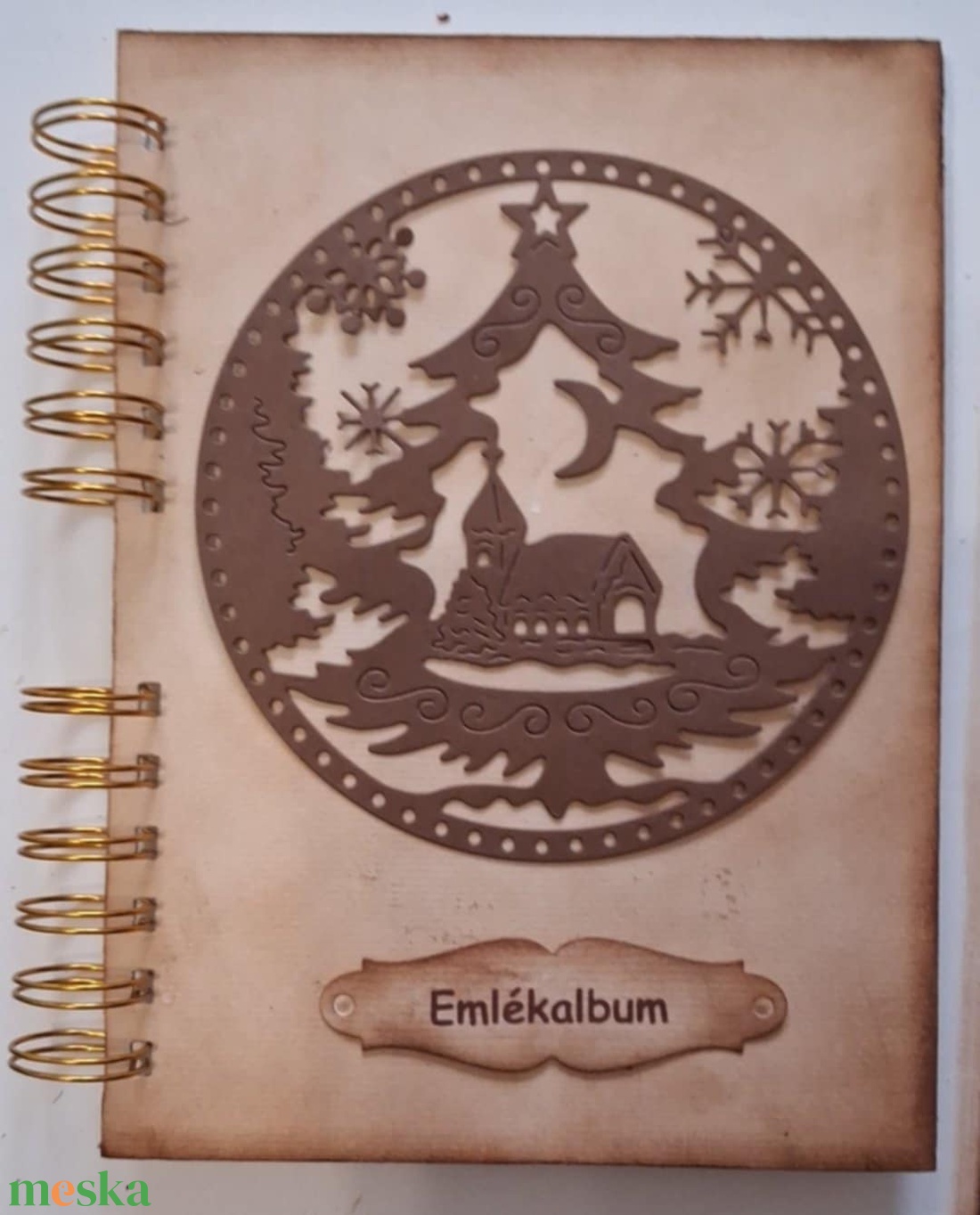 Karácsonyi album - idézetek -  emlékírás - múlt emléke - emlék a jövőnek - egyedi termék  - családi ajándékötlet9 - karácsony - karácsonyi ajándékozás - karácsonyi képeslap, üdvözlőlap, ajándékkísérő - Meska.hu