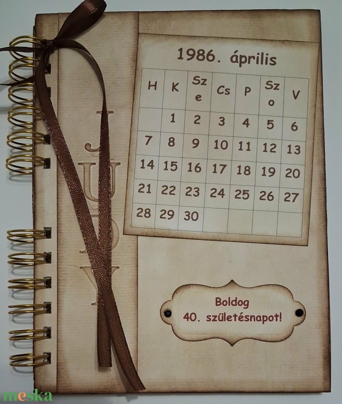 Boldog születésnapot - emlékmegőrző album - jókívánságok - emlékek, élményleírások - múlt emléke - emlék a jövőnek   - otthon & életmód - papír, írószer - album & fotóalbum - Meska.hu