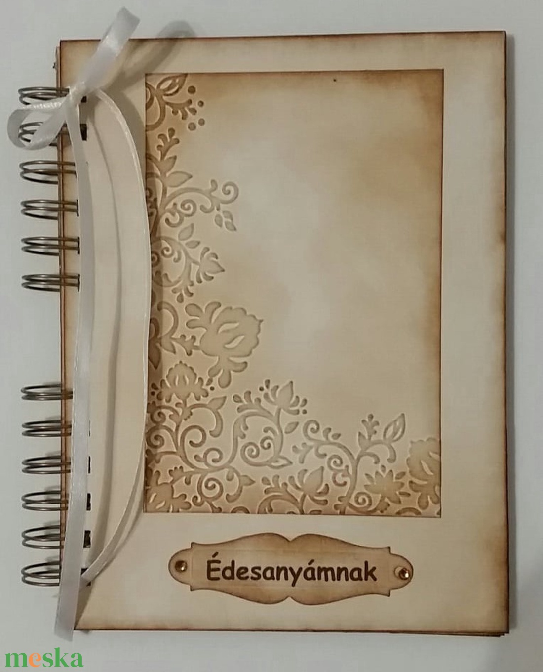 Virág helyett - anyának, mamának - házassági évforduló - születésnap - szülőköszöntő album -  idézetek - emlék a jövőnek - otthon & életmód - papír, írószer - album & fotóalbum - Meska.hu