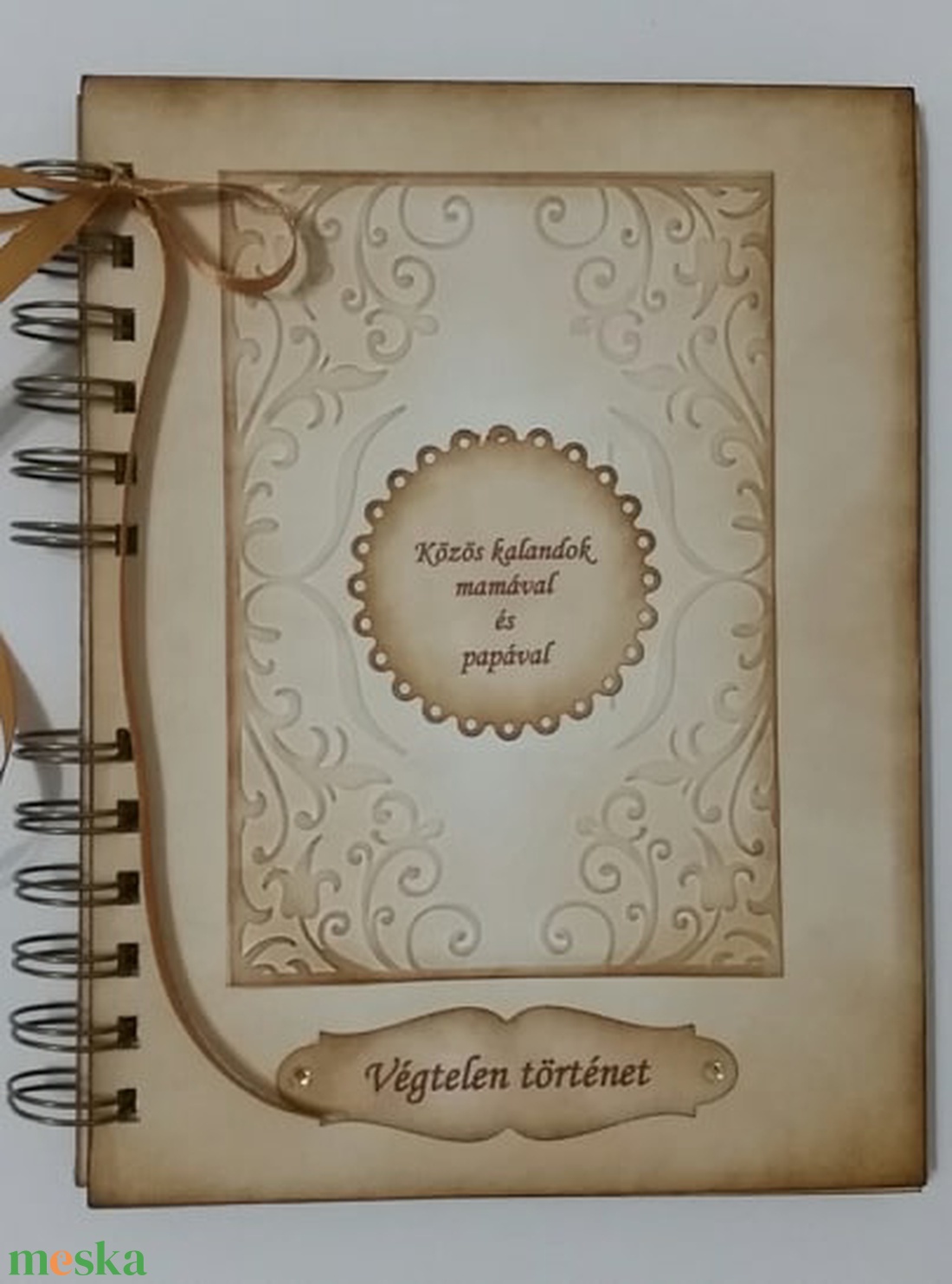 Virág helyett anyának - Emlékmegőrző - Végtelen történet - album  - gyermekkortól felnőttkorig -  emlékek és élmények - otthon & életmód - papír, írószer - album & fotóalbum - Meska.hu