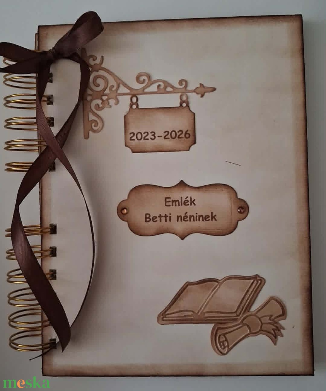 Emlékírás - kézírás - emlékek, élményleírások -  ballagás - album - pedagógusajándék - örök emlék -  egyedi termék - otthon & életmód - papír, írószer - album & fotóalbum - Meska.hu