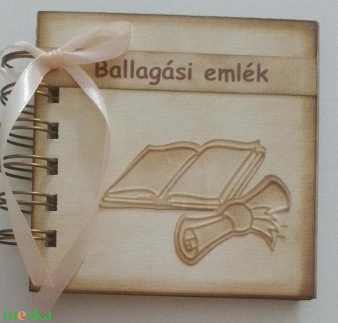 Ballagási emlék - padagógusnap - album -  emlékírás - virág helyett  - mindennapokra - örök emlék - egyedi ötlet - otthon & életmód - papír, írószer - album & fotóalbum - Meska.hu