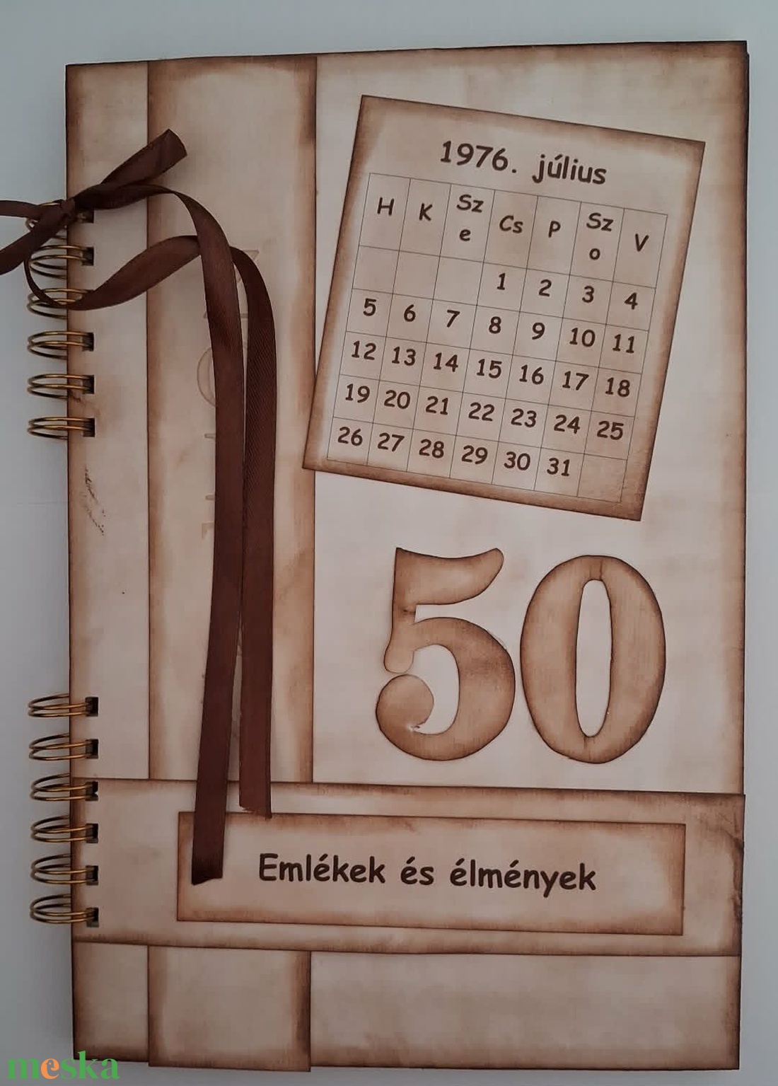 Boldog születésnapot! - album - születésnap  - jókívánságkönyv - emlékmegőrző - örök emlék  - életút - emlék a jövőnek 2 - otthon & életmód - papír, írószer - album & fotóalbum - Meska.hu