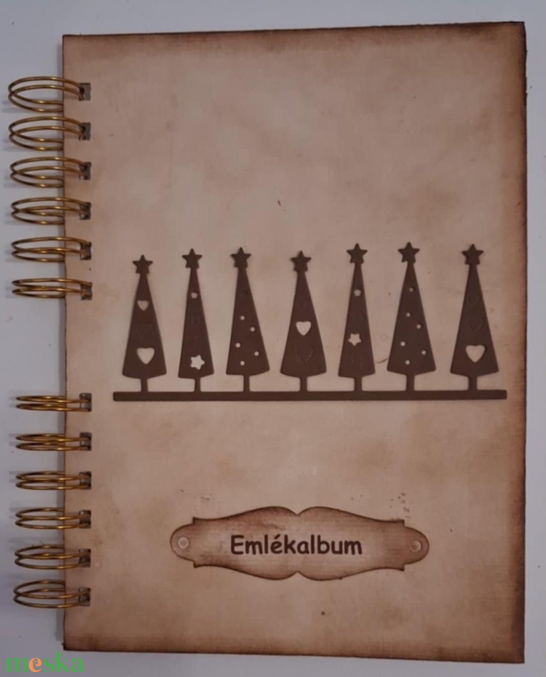 Új minta - Karácsonyi album - fényképek -  emlékírás - múlt emléke - emlék a jövőnek - egyedi - családi ajándékötlet 53 - karácsony - karácsonyi ajándékozás - karácsonyi képeslap, üdvözlőlap, ajándékkísérő - Meska.hu