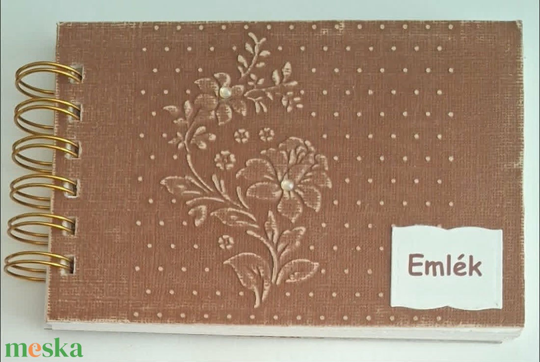Új minta - Emlékmegőrző album - fényképek -  emlékírás - múlt emléke - emlék a jövőnek - egyedi - családi ajándékötlet 1 - otthon & életmód - papír, írószer - jegyzetfüzet & napló - Meska.hu