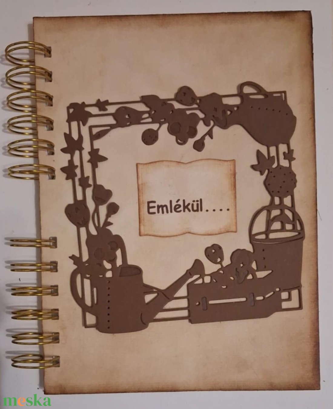 Új minta -l emlékmergőrző album - emlékírás - élménybeszámoló  - tervek, célok - jegyzetek - jókívánságok - teázásaim - otthon & életmód - papír, írószer - album & fotóalbum - Meska.hu
