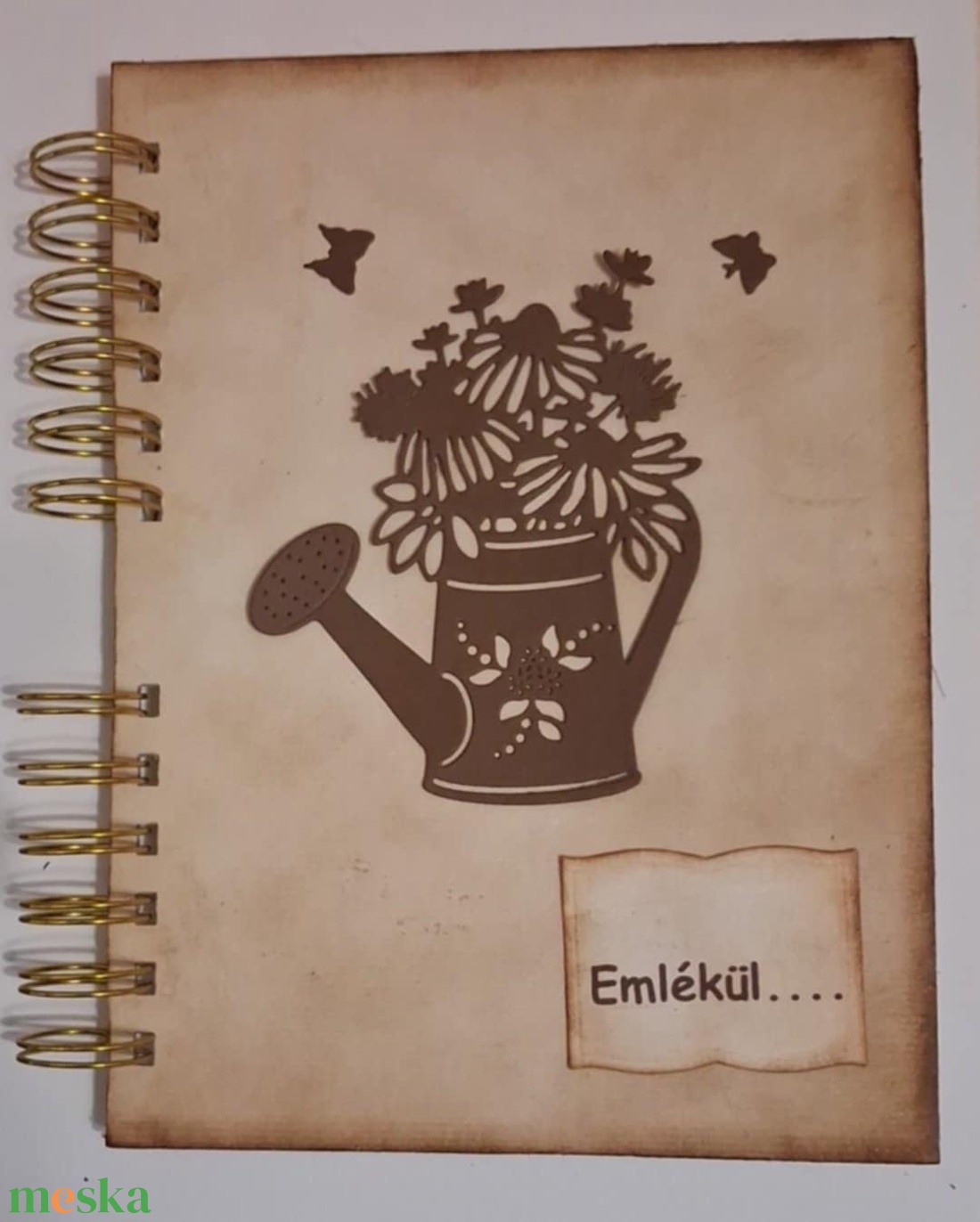 Új minta -l emlékmergőrző album - emlékírás - élménybeszámoló  - tervek, célok - jegyzetek - jókívánságok - teázásaim - otthon & életmód - papír, írószer - album & fotóalbum - Meska.hu