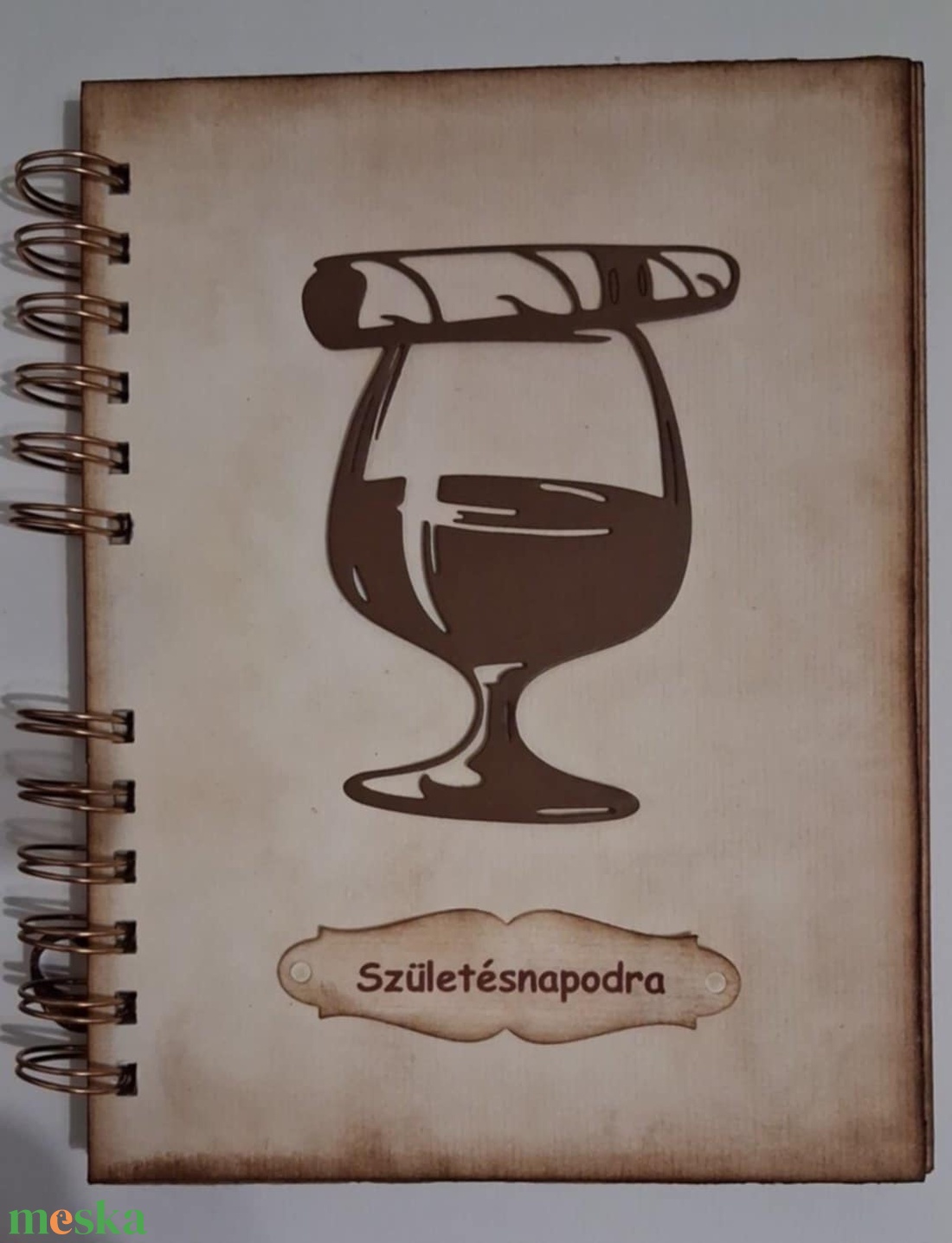 Új minta - emlékmergőrző album - emlékírás - élménybeszámoló - tervek, célok  jegyzetek-jókívánságok - töikfaragás  - otthon & életmód - papír, írószer - album & fotóalbum - Meska.hu