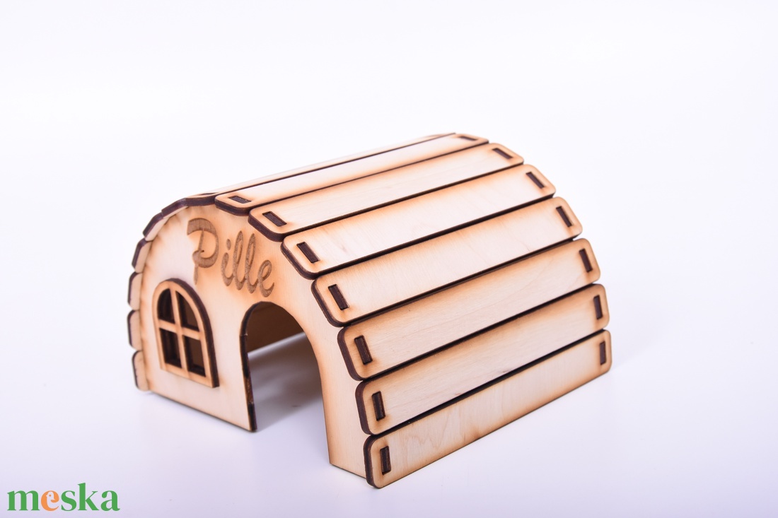 Gravírozott egér, hörcsögház - otthon & életmód - kisállatoknak - más házikedvenceknek - Meska.hu