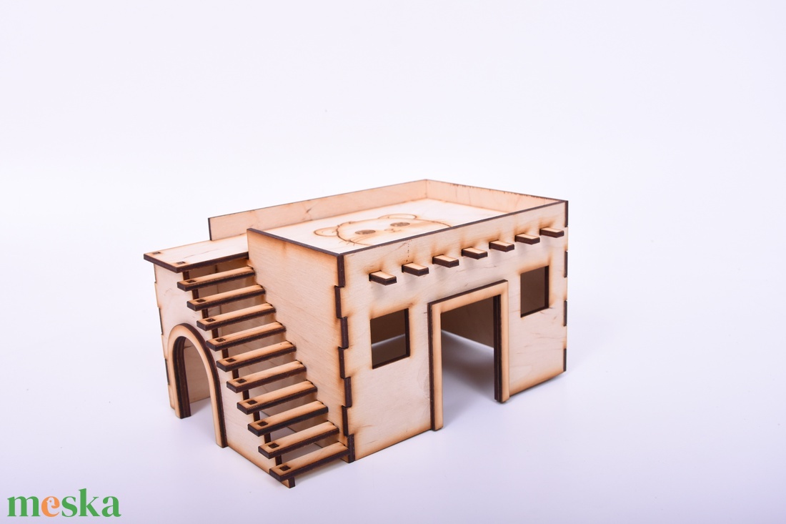 Gravírozott rágcsáló ház - otthon & életmód - kisállatoknak - más házikedvenceknek - Meska.hu