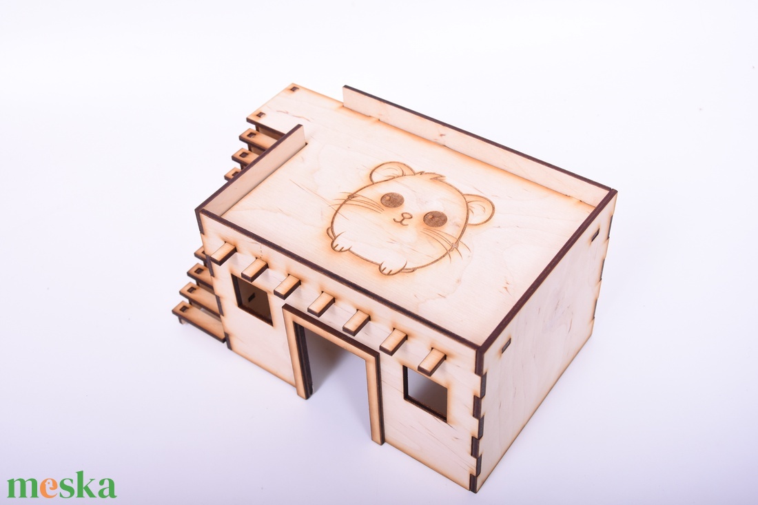 Gravírozott rágcsáló ház - otthon & életmód - kisállatoknak - más házikedvenceknek - Meska.hu