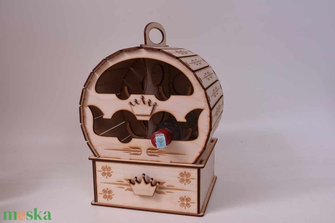 Gravírozott Hordó Italtartó Ajándékszett - otthon & életmód - konyhafelszerelés, tálalás - italos kellékek - italtartó - Meska.hu