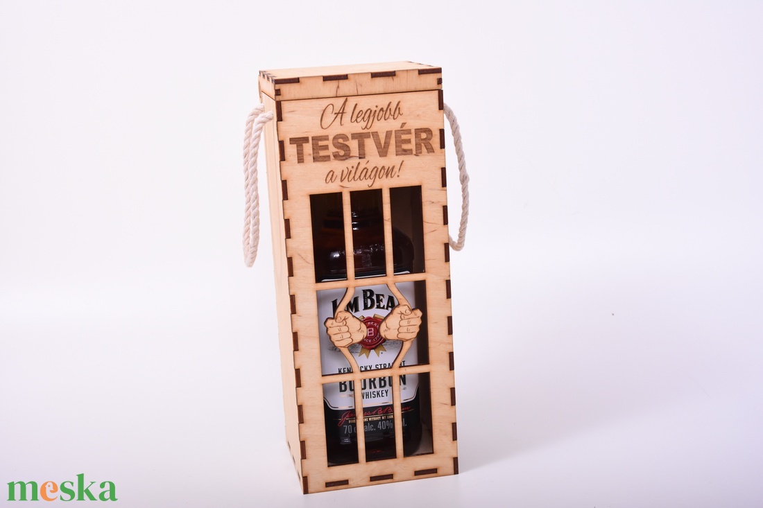 Vicces gravírozott italtartó � börtön - otthon & életmód - konyhafelszerelés, tálalás - italos kellékek - italtartó - Meska.hu