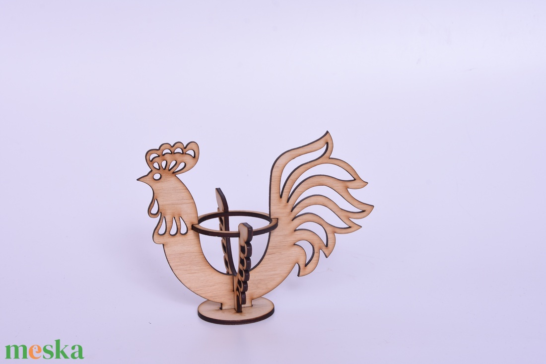 Gravírozott Húsvéti tojástartó tyúk, kakas, - ünnepi díszek, dekorációk - húsvéti díszek és dekorációk - húsvéti tojástartó - Meska.hu