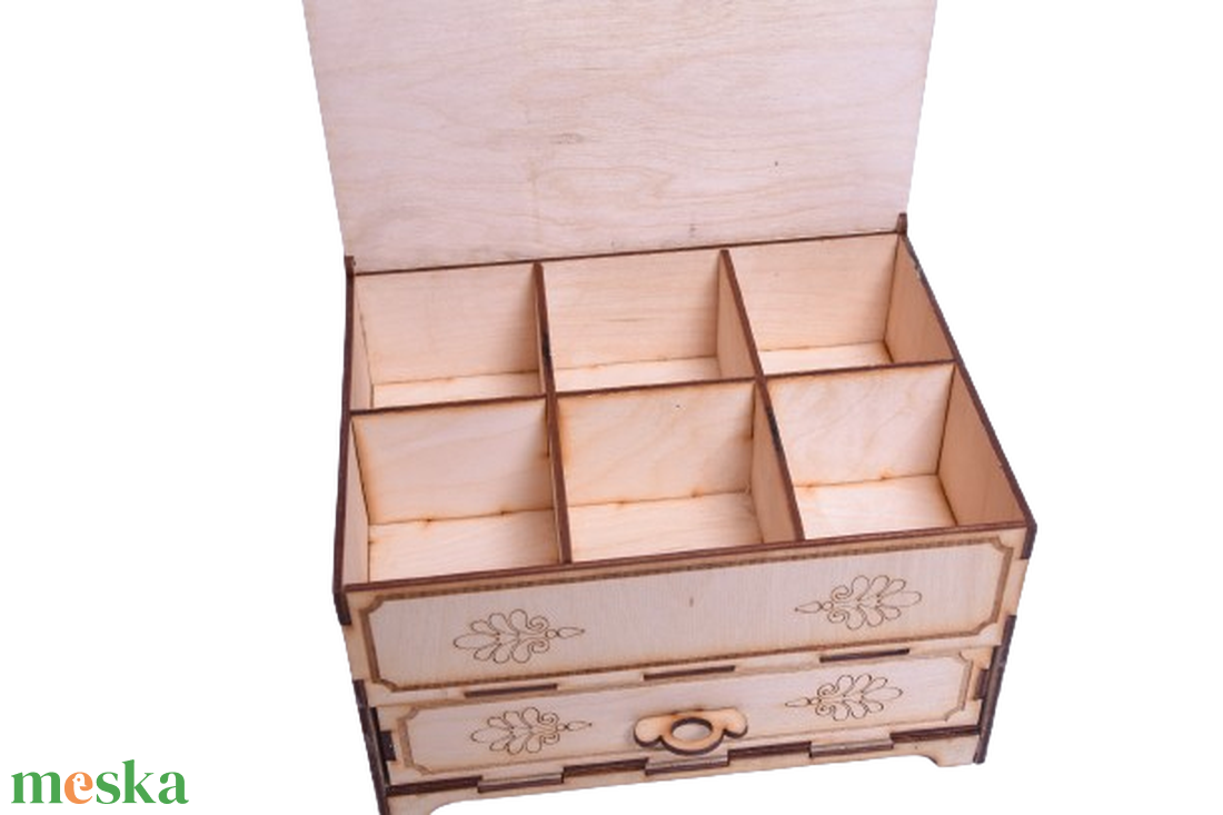 Gravírozott ékszerdoboz - otthon & életmód - dekoráció - asztal és polc dekoráció - díszdoboz - Meska.hu