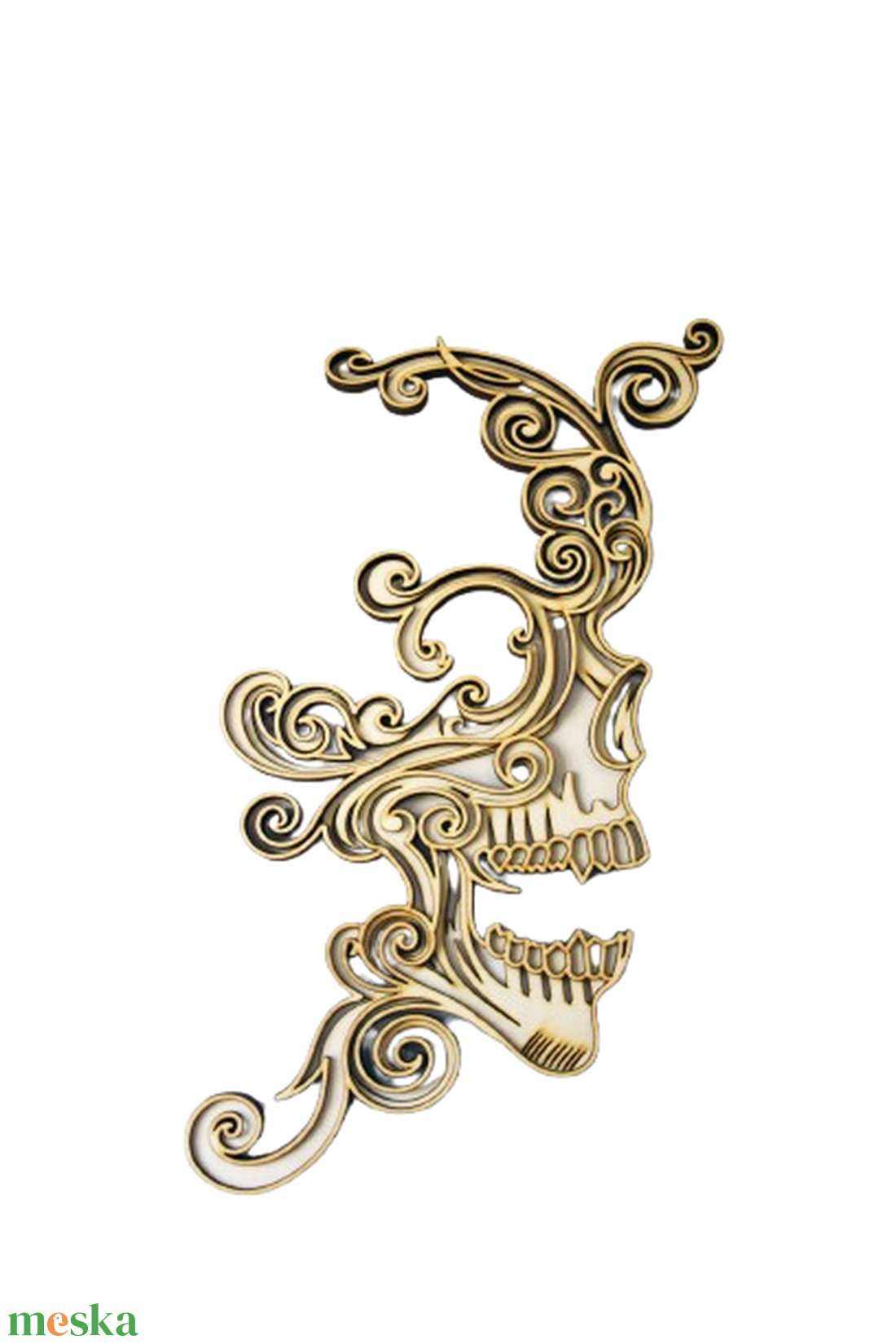 Lézer Vágott Koponya - otthon & életmód - dekoráció - halloween - halloweeni dekoráció - Meska.hu