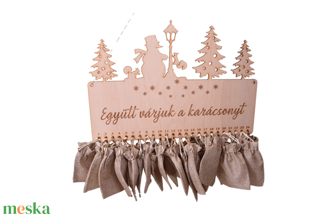 Adventi naptár � egyedi - karácsony - adventi díszek - adventi naptár - Meska.hu