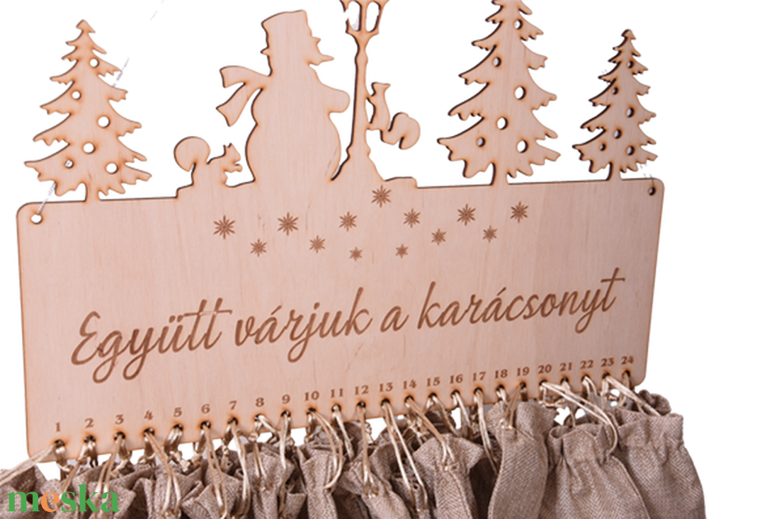 Adventi naptár � egyedi - karácsony - adventi díszek - adventi naptár - Meska.hu