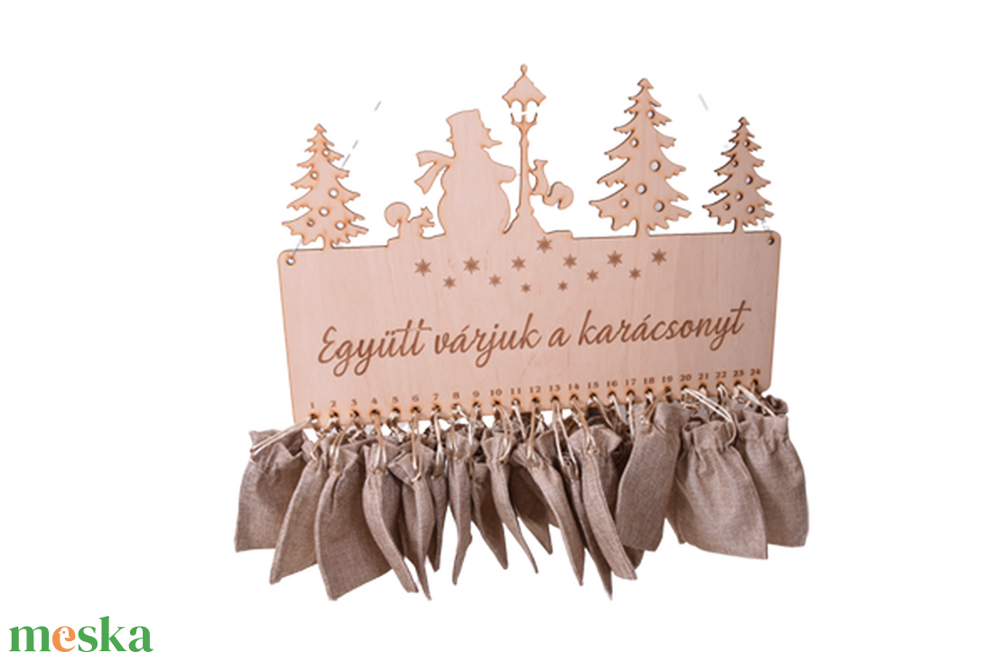 Adventi naptár � egyedi - karácsony - adventi díszek - adventi naptár - Meska.hu