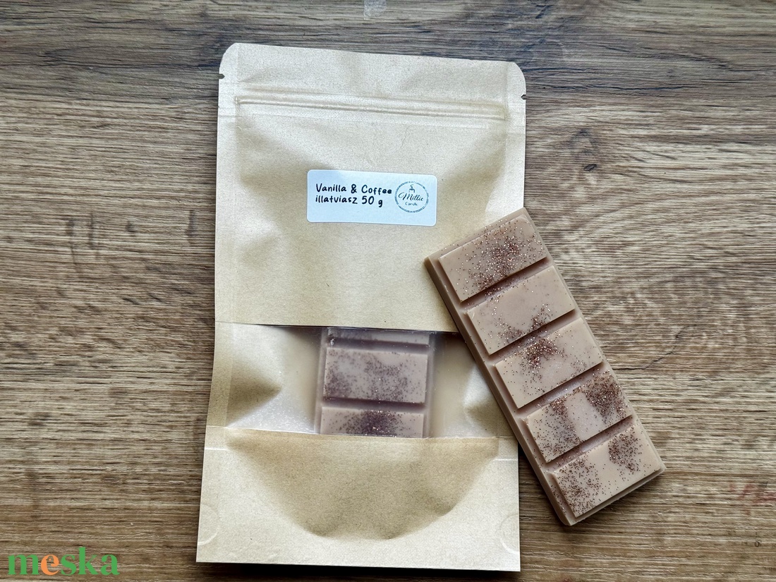 Vanilla and Coffee - kézműves illatviasz - otthon & életmód - gyertya, illat, aroma - illatviasz - Meska.hu