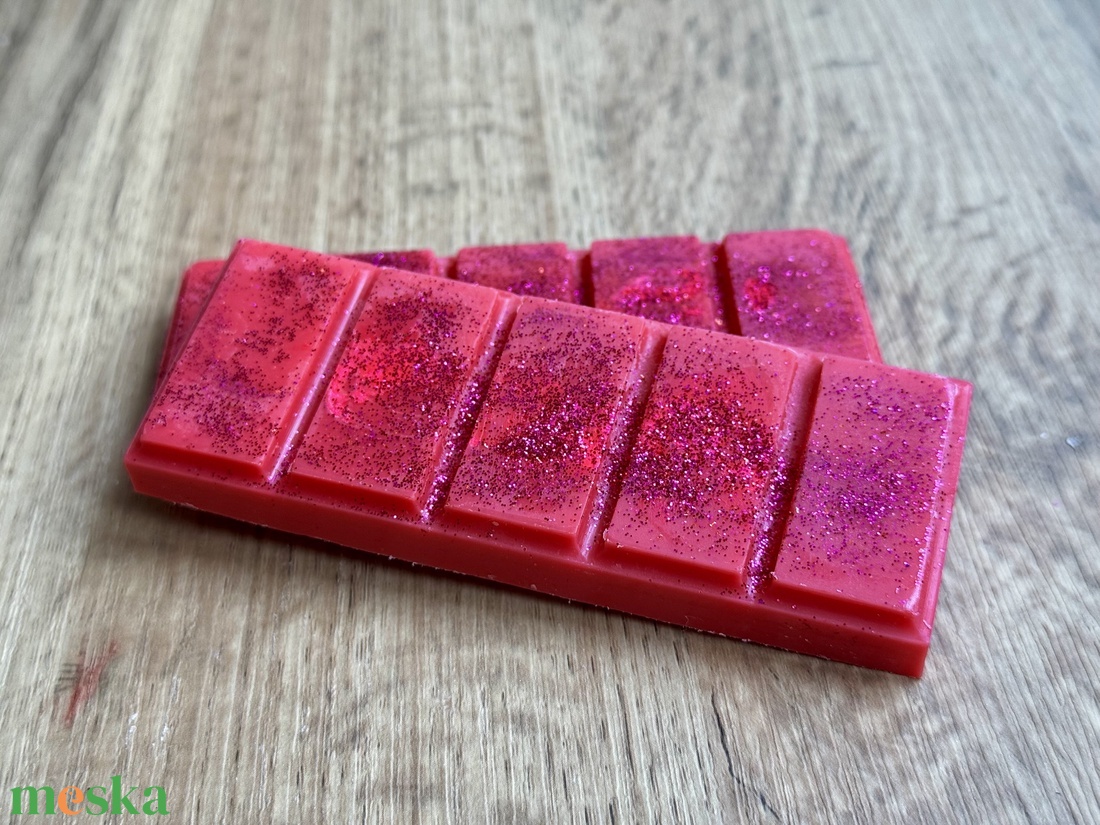 Strawberry Kiss - kézműves illatviasz - otthon & életmód - gyertya, illat, aroma - illatviasz - Meska.hu