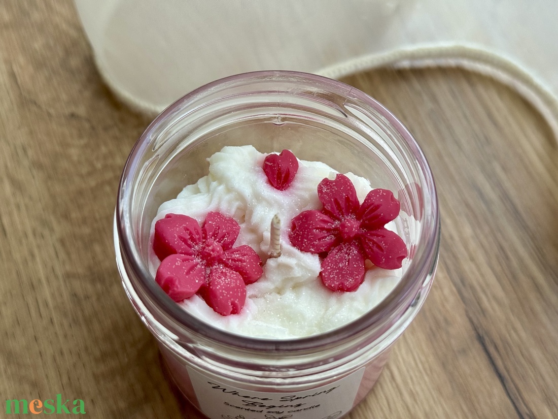 Where Spring Begins � kézműves szójaviasz illatgyertya - otthon & életmód - gyertya, illat, aroma - gyertya - Meska.hu