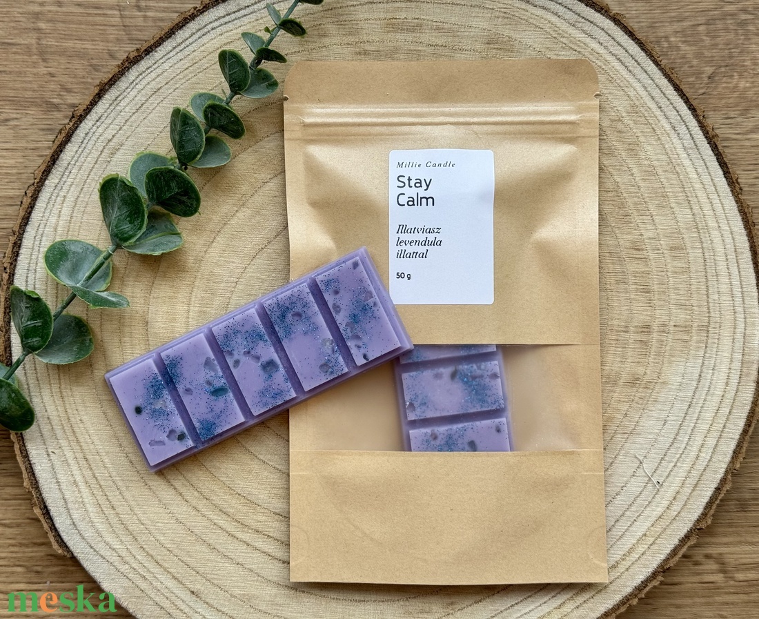Stay Calm illatviasz - otthon & életmód - gyertya, illat, aroma - illatviasz - Meska.hu