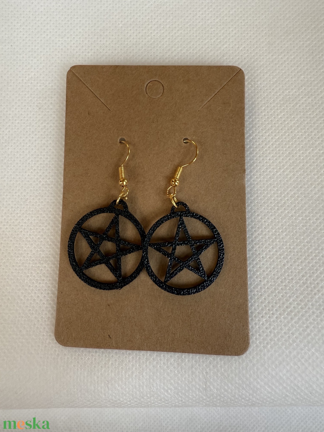 Pentagram fülbevaló - ékszer - fülbevaló - lógó fülbevaló - Meska.hu Pentagram fülbevaló - ékszer - fülbevaló - lógó fülbevaló - Meska.hu