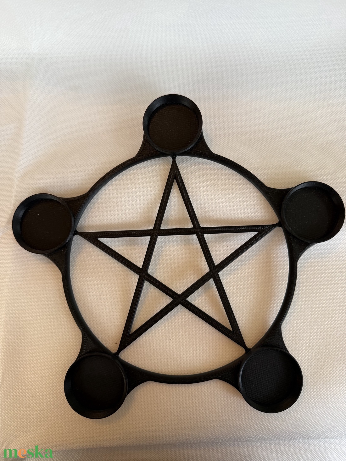 Pentagram mécsestartó, dísz - otthon & életmód - gyertya, illat, aroma - mécses és mécsestartó - Meska.hu Pentagram mécsestartó, dísz - otthon & életmód - gyertya, illat, aroma - mécses és mécsestartó - Meska.hu