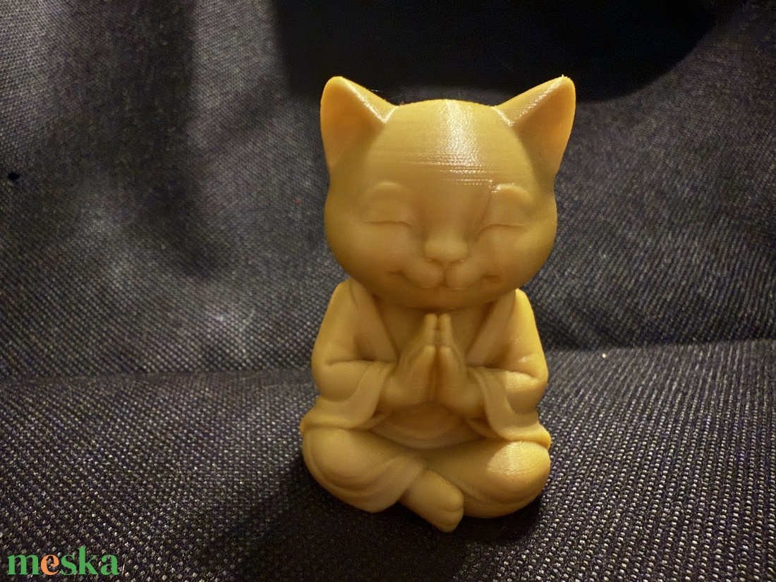 Meditáló macska szerzetes - kellékek & szerszámok - dekorációs kellékek - figurák - Meska.hu Meditáló macska szerzetes - kellékek & szerszámok - dekorációs kellékek - figurák - Meska.hu