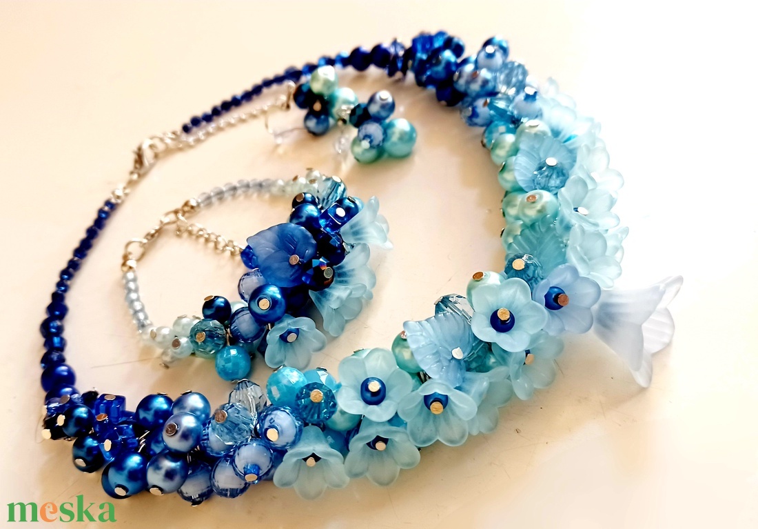 Felhőtánc - ékszer - ékszerszett - Meska.hu